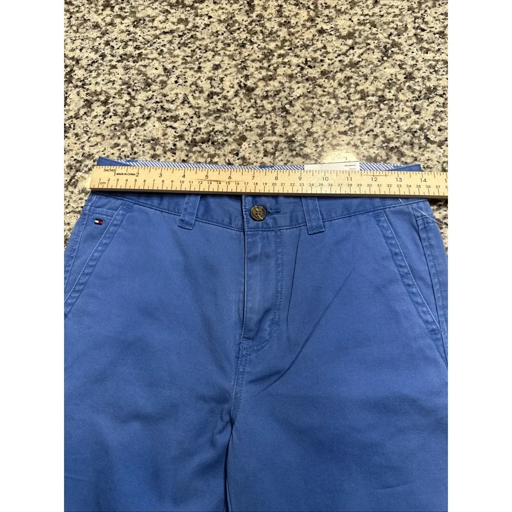 New Tommy Hilfiger Boy's Slim Size 16 Blue 100% Cotton Pants/Jeans Retail‎ $44